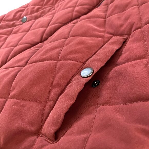Laura‎ Scott Full Zip Quilted Puffer Vest With Pockets Women's M Outdoor Classic - Picture 5 of 11